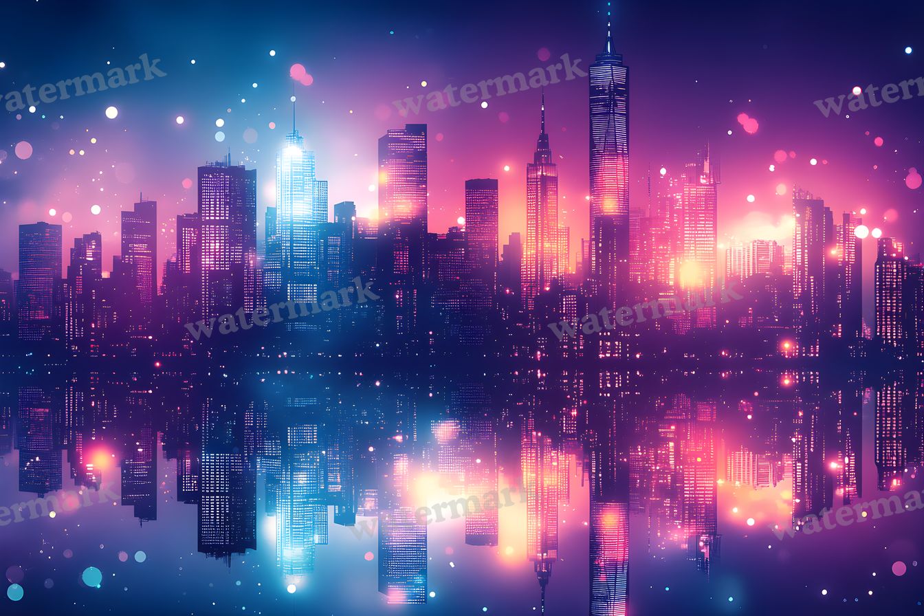 Abstract Skyline Backdrop Images