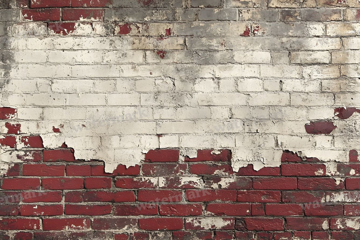 Aged Whitewashed Bricks Backdrop Images