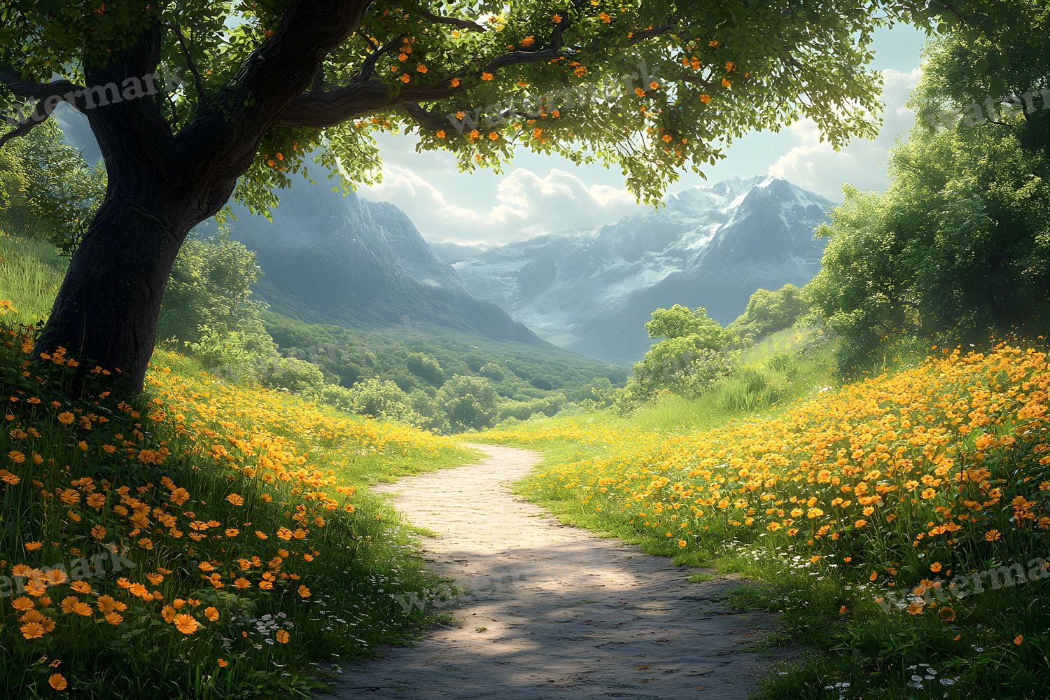 Alice In Wonderland Cinematic Backdrop Images