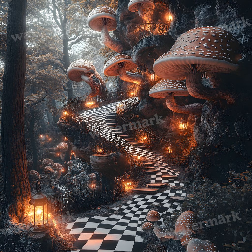 Alice In Wonderland Backdrop Images