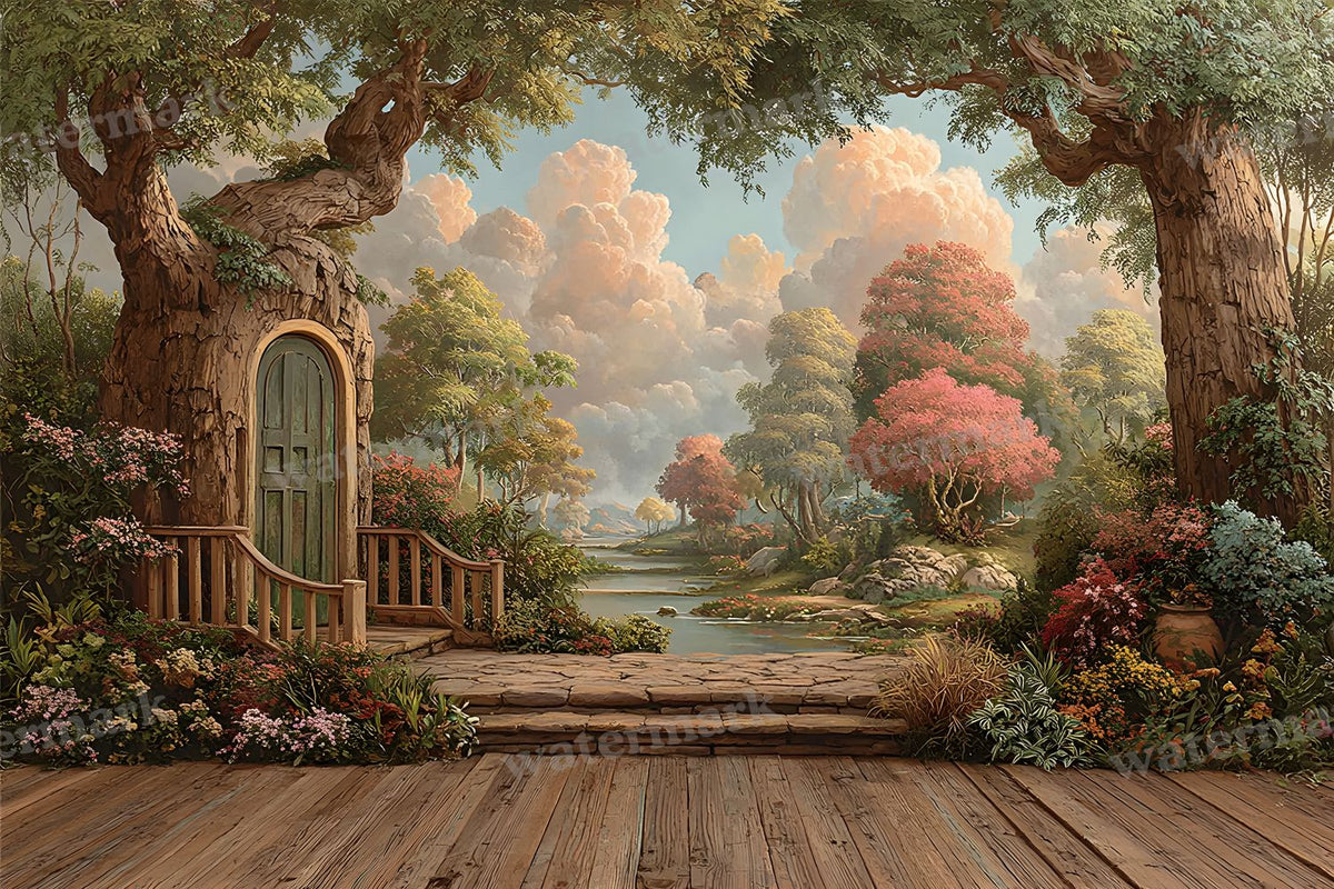 Alice Wonderland Magical Backdrop Images