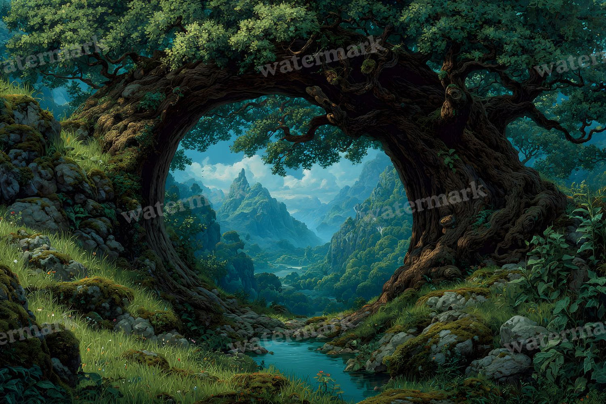 Alice Wonderland Theme Backdrop Images