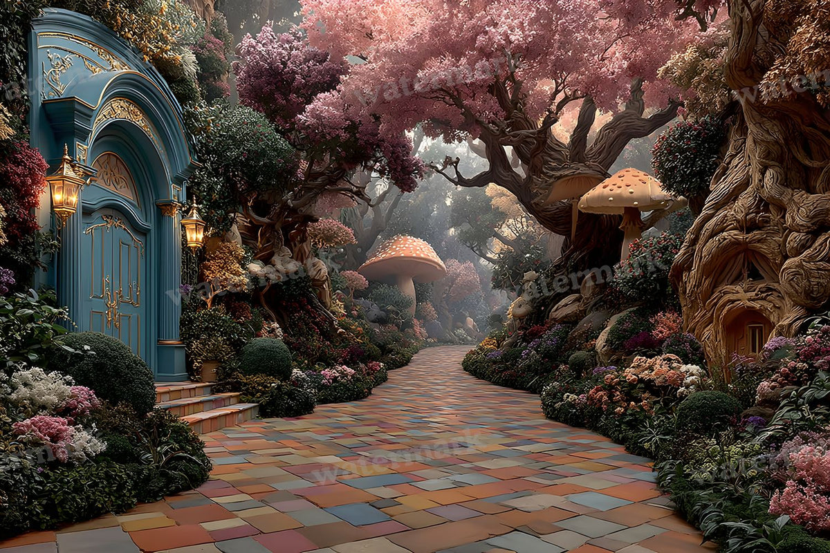 Alice Wonderland Backdrop Images