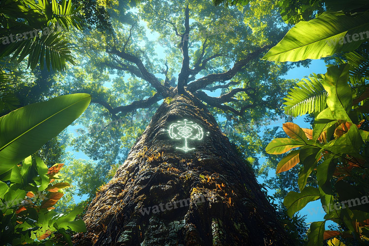 Amazonian Spirit Tree Backdrop Images