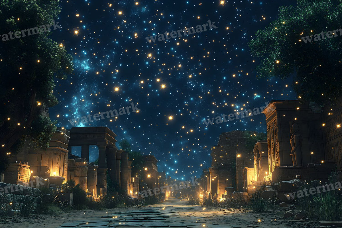 Ancient Egyptian Night Backdrop Images