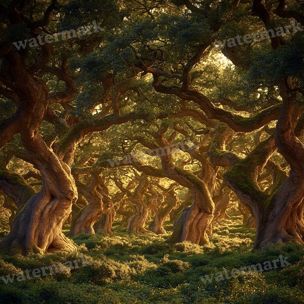 Ancient Oak Backdrop Images