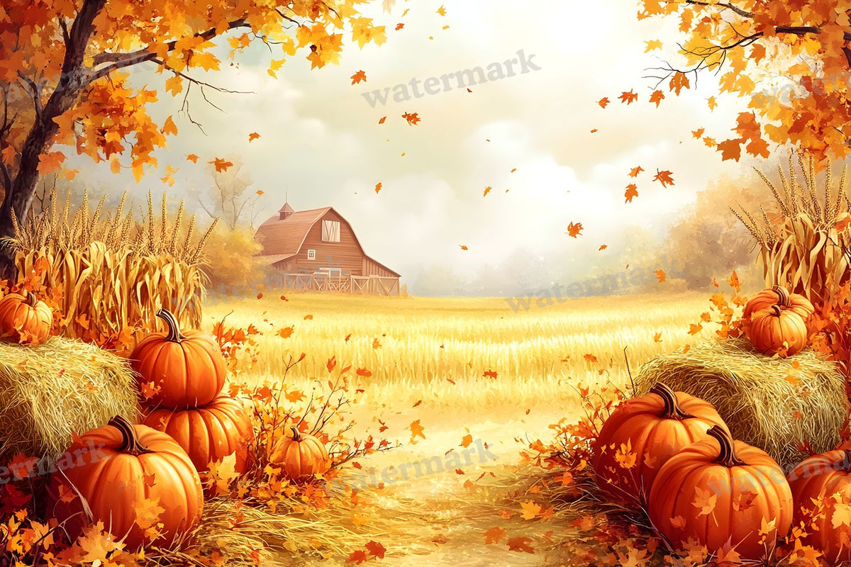 Autumn Harvest Backdrop Images