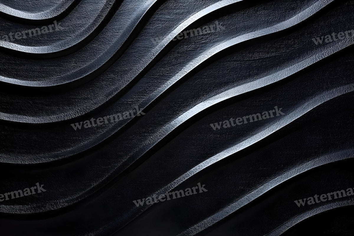 Black Texture Ethereal digital photo backdrop for photo editing, preview 3