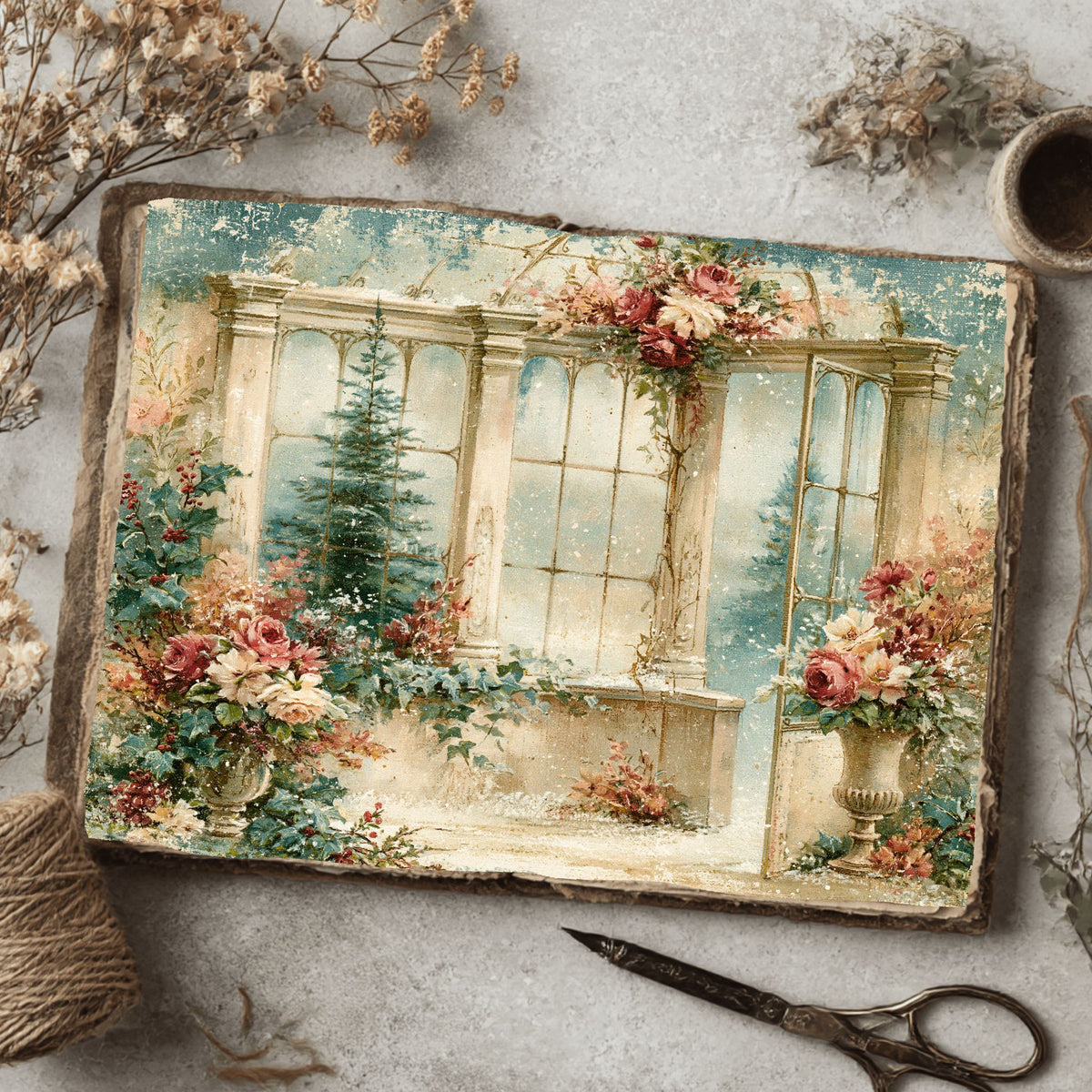 Forgotten Victorian Christmas Conservatory
