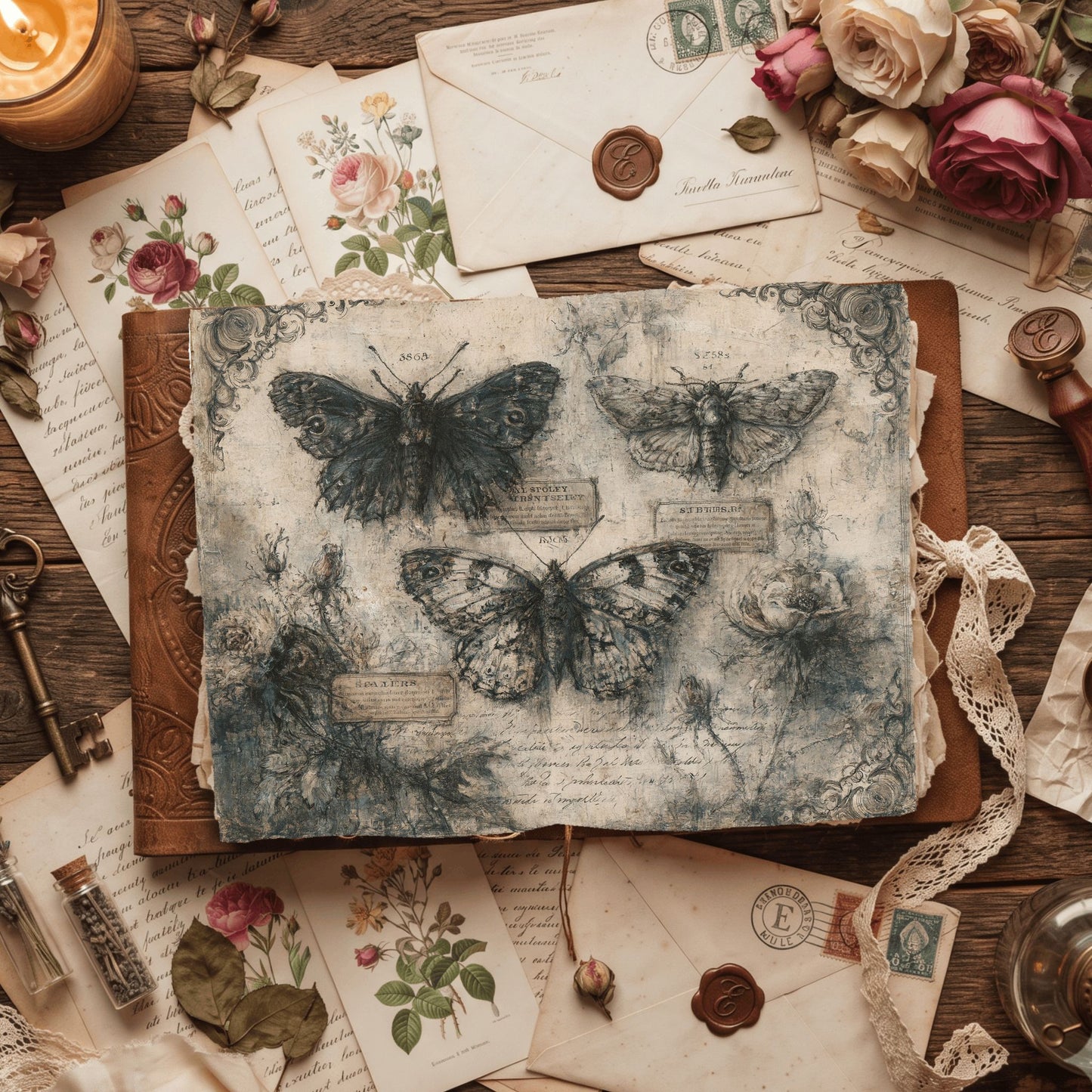 Gothic Butterfly & Moth Journal Paper