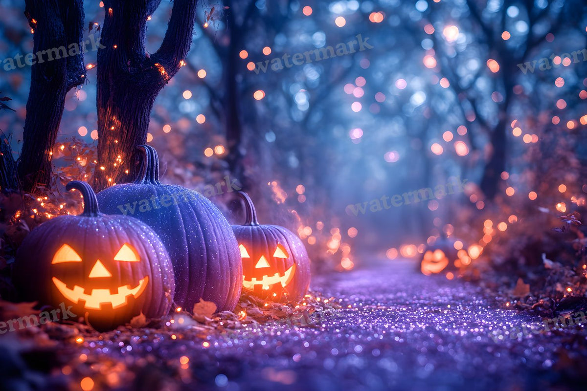 Pumpkin Grove Magic Backdrop Images