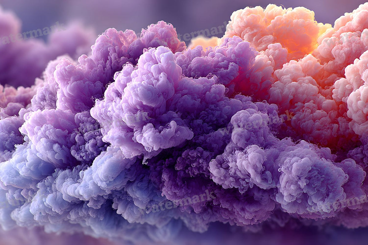 Purple Smoke Action Backdrop Images