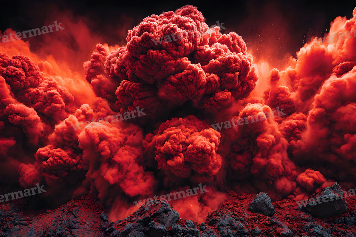 Ruby Smoke Action Backdrop Images
