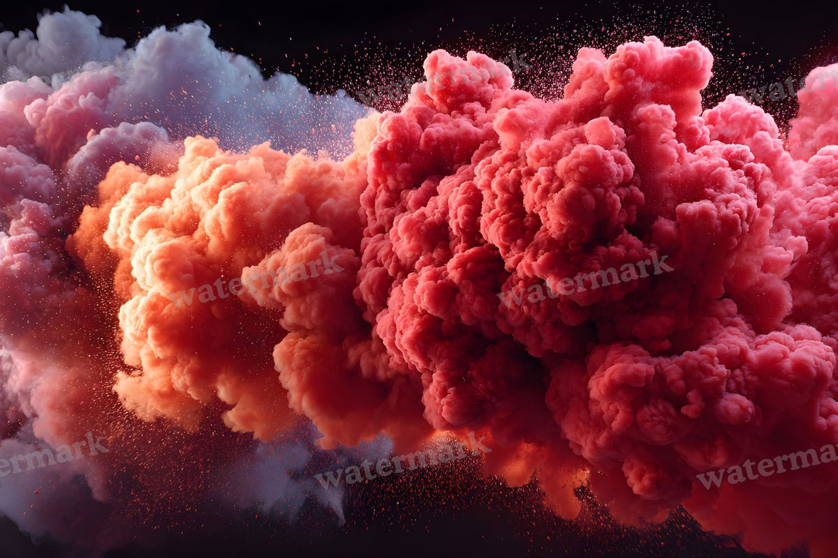 Ruby Smoke Action Backdrop Images