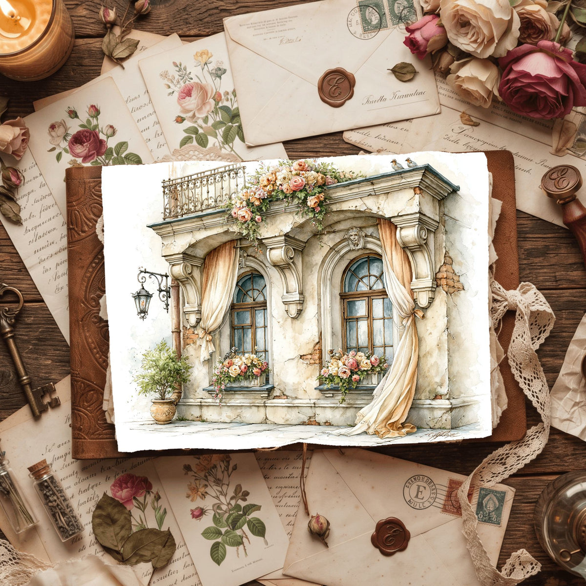 Saint Petersburg Window Watercolor
