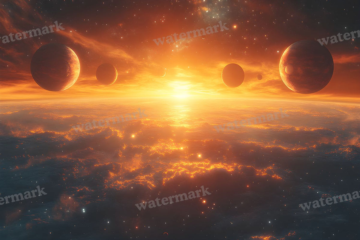 Space Planetfantasy Backdrop Images