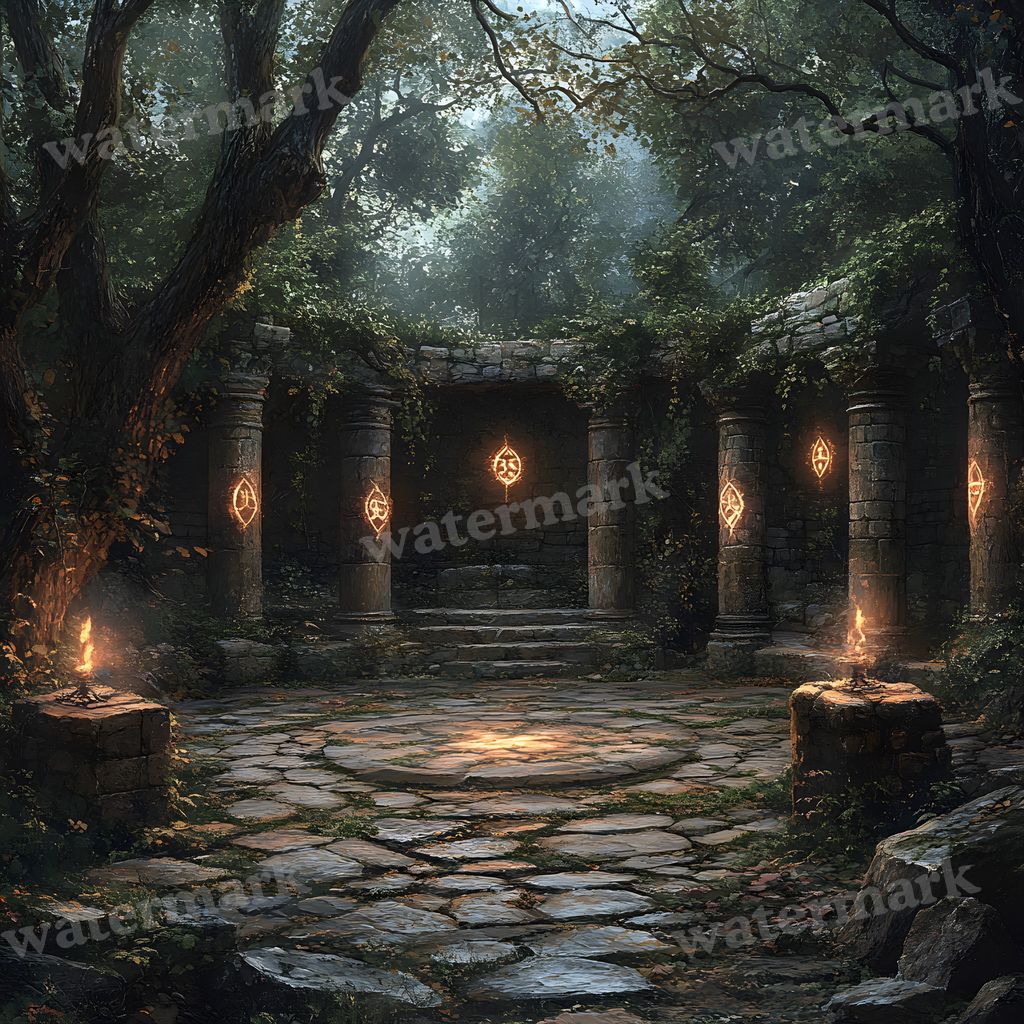 Spellcasting Arena Backdrop Images