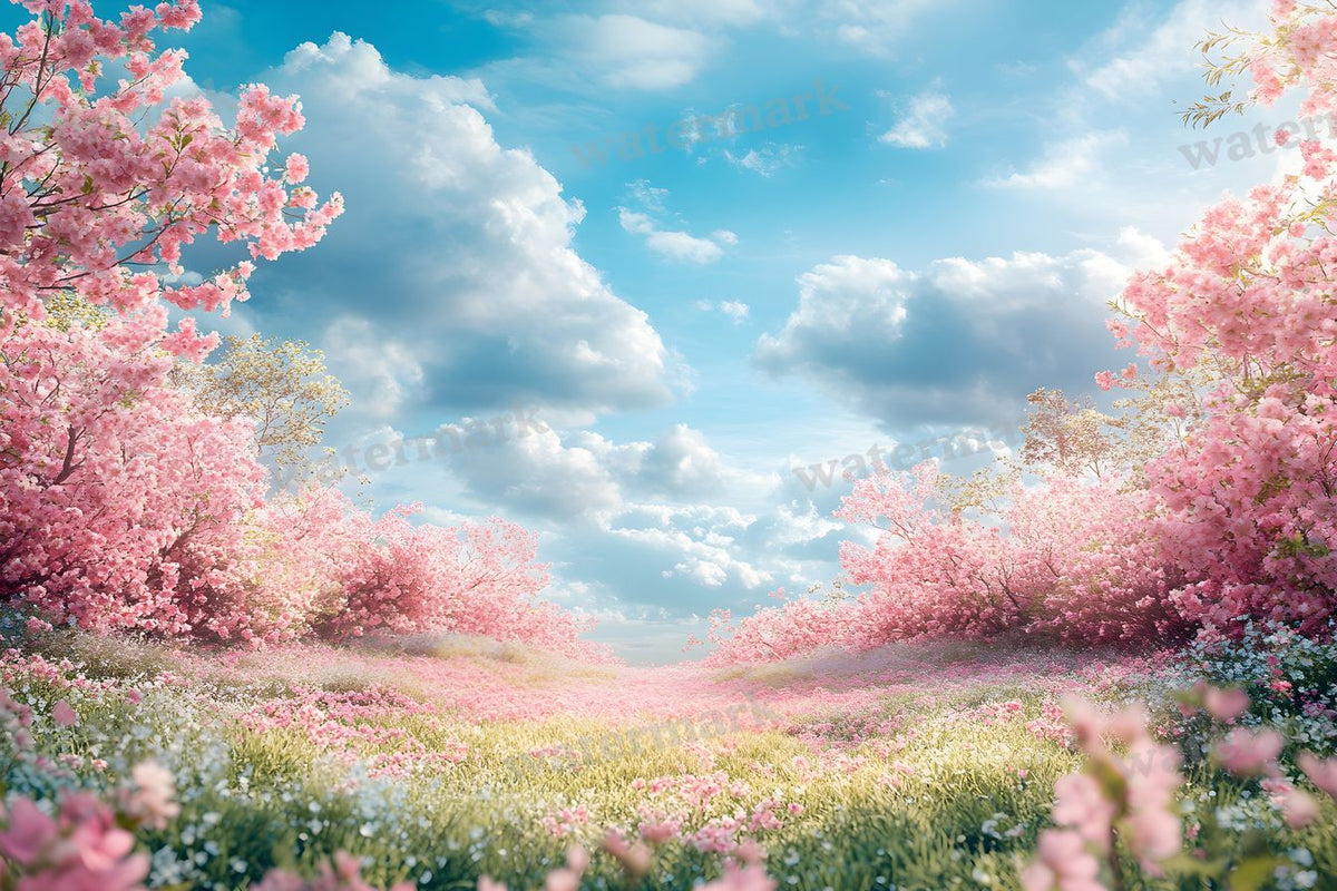 Spring Blossom Escape Backdrop Images