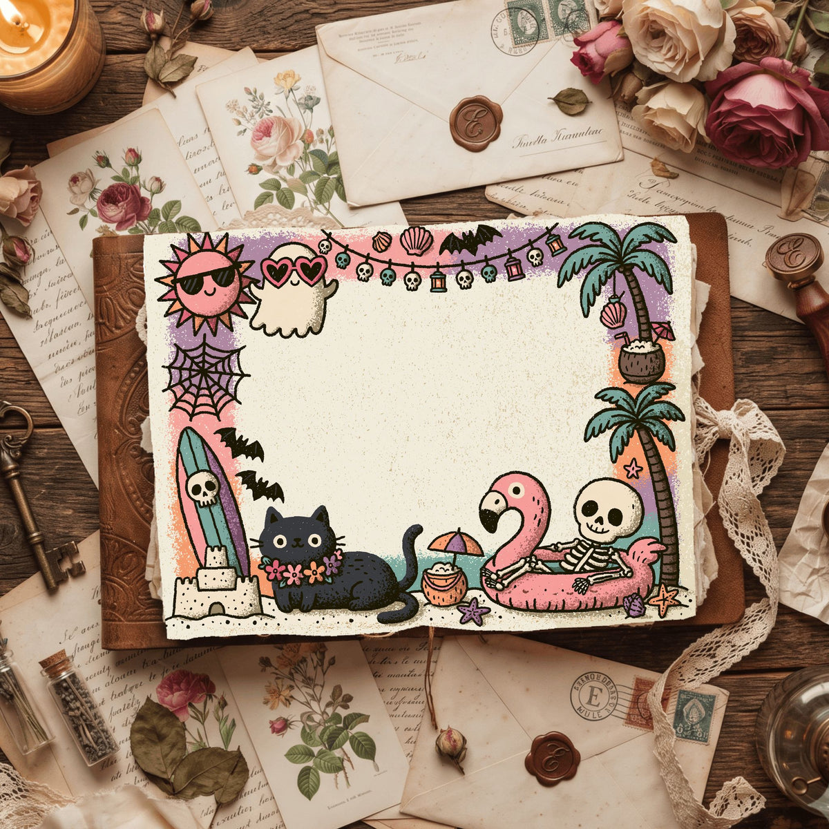 Summerween Invitation Border