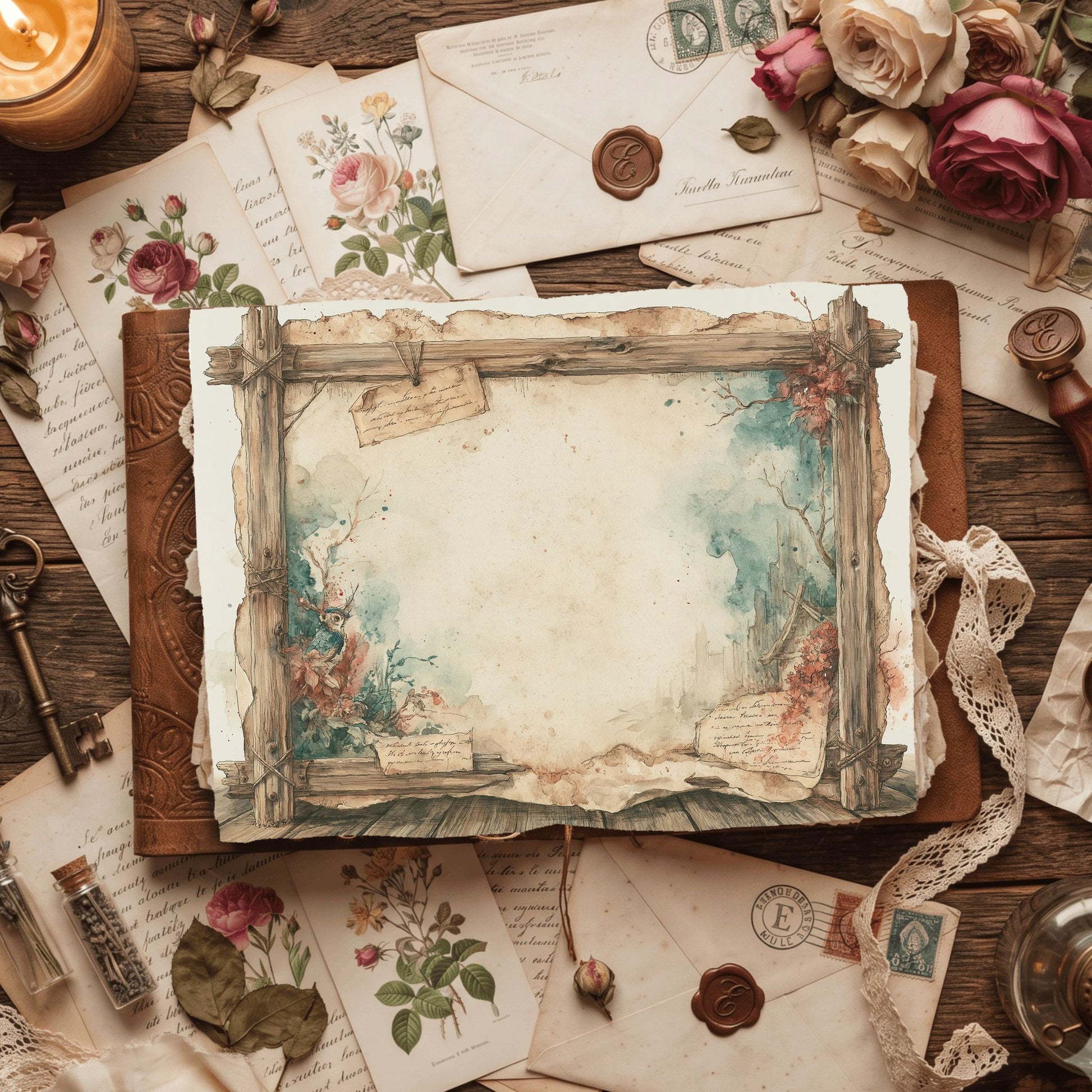 Vintage Ornate Picture Frame