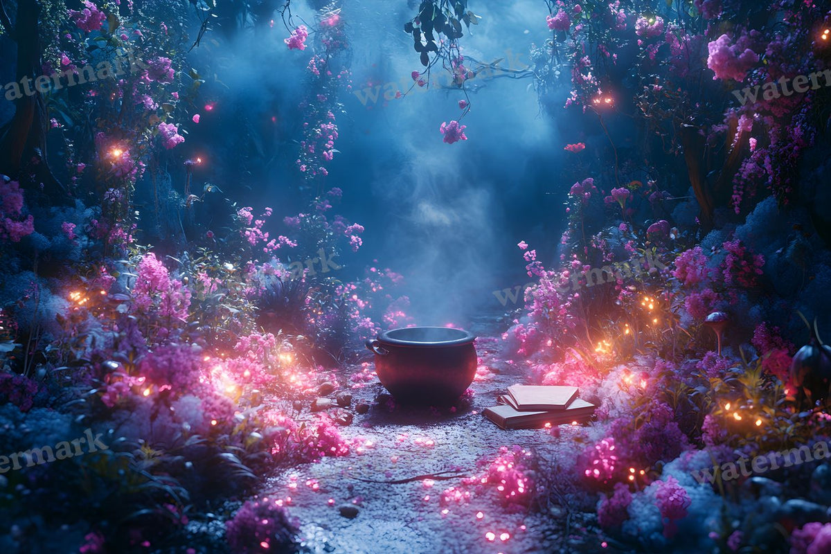 Wicked Witch Garden Backdrop Images