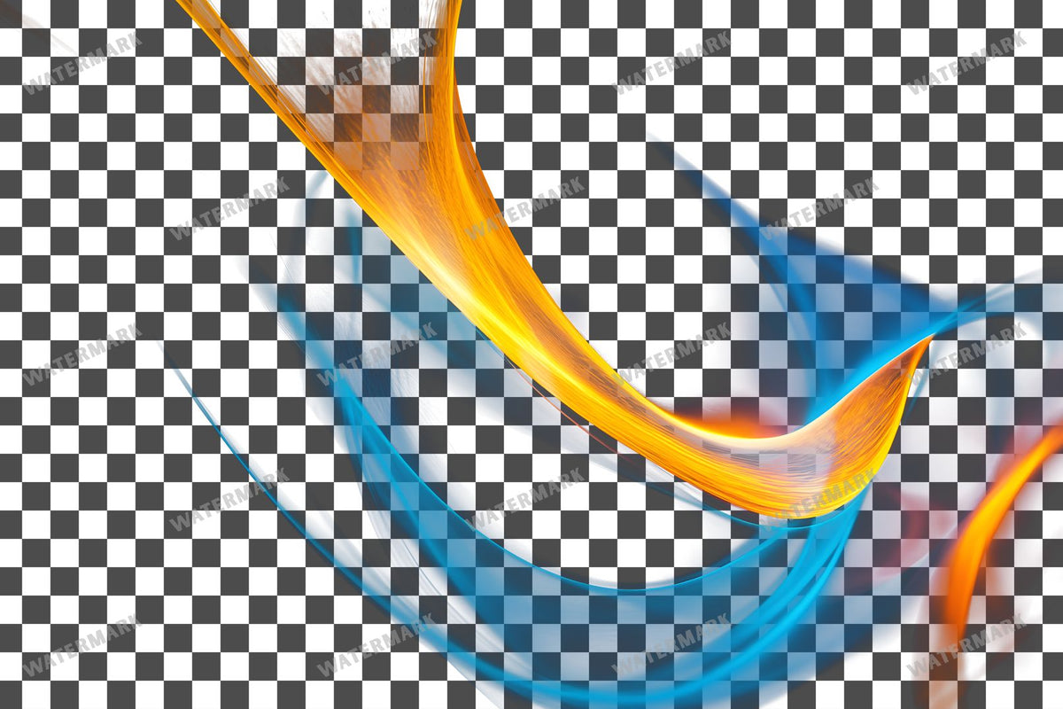 Abstract Light Form Transparent Overlay Pngs
