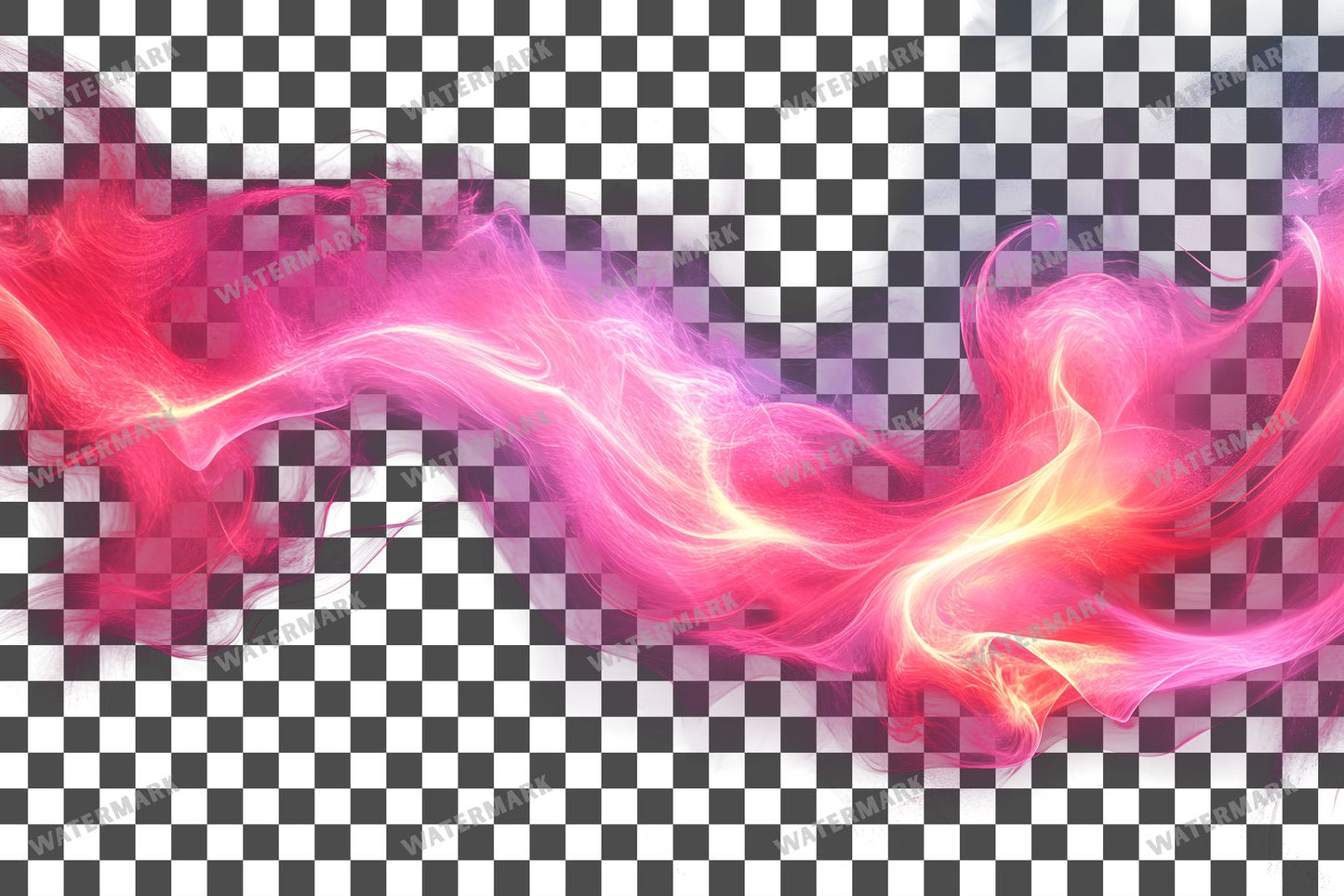 Abstract Pink Light Streaks Dynamic Transparent Overlay Pngs