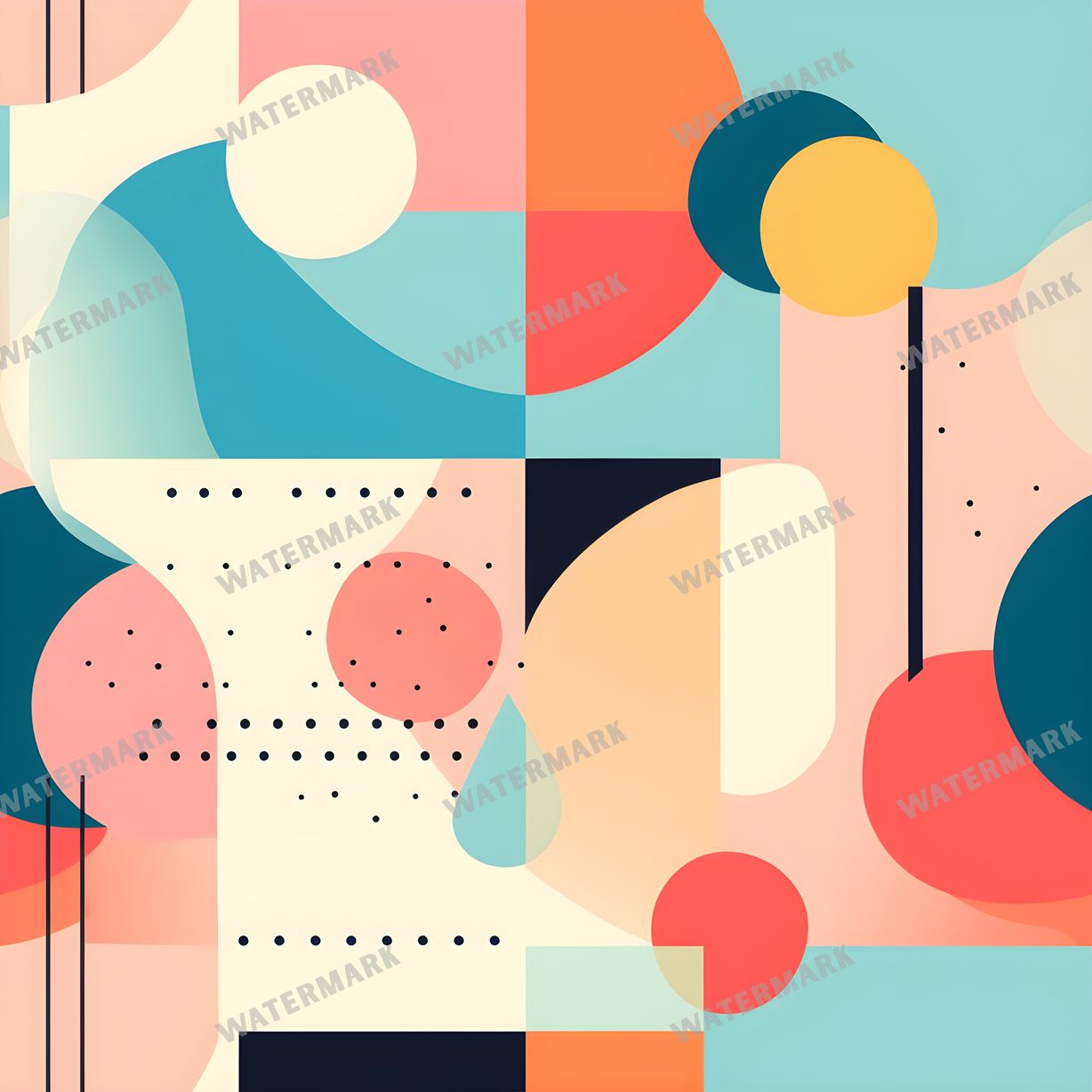 Abstract Seamless Pattern