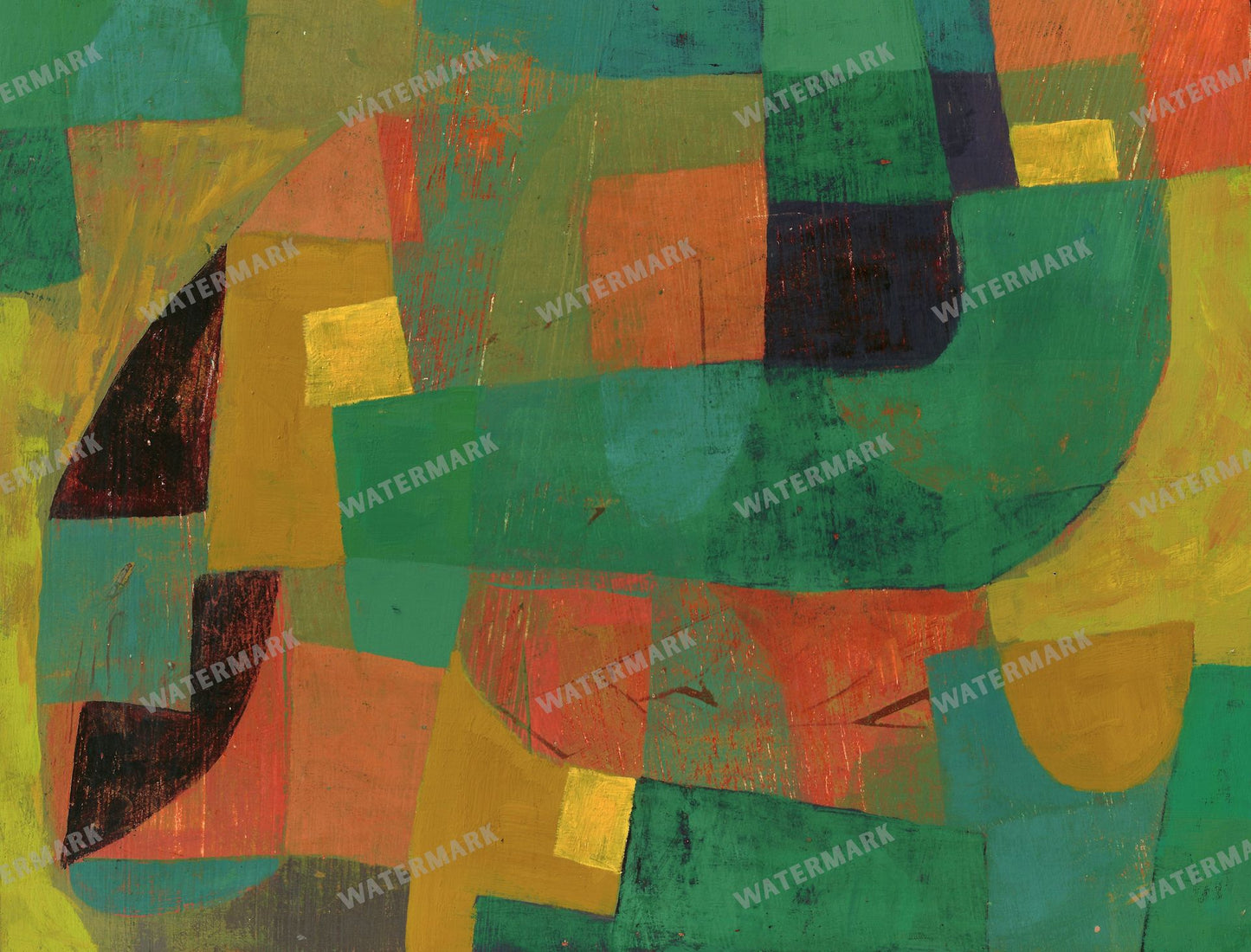 Abstract Vintage Paintings