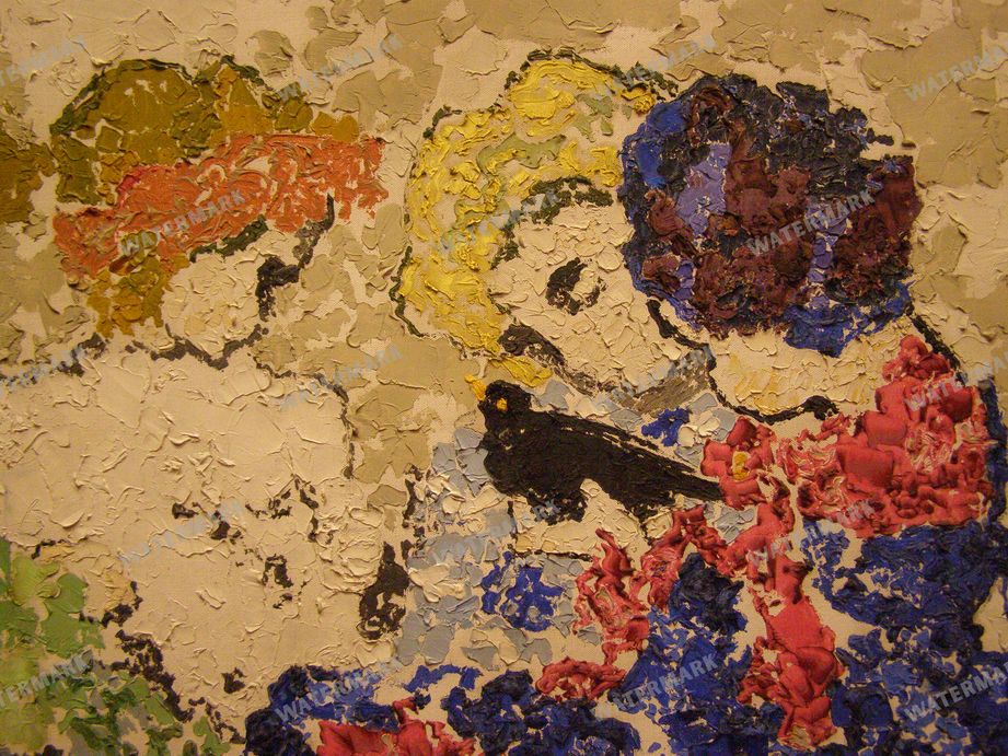 Alberto Giacometti Vintage Paintings