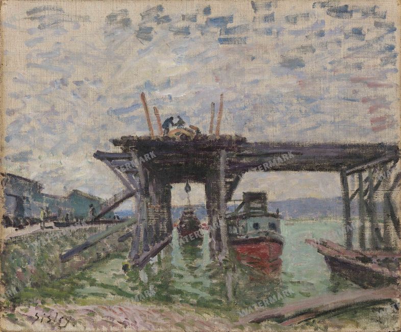 Alfred Sisley Vintage Paintings
