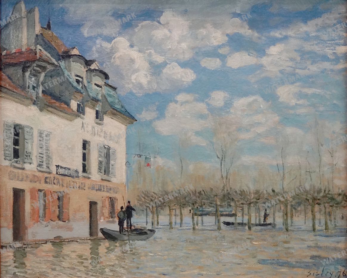 Alfred Sisley Vintage Paintings