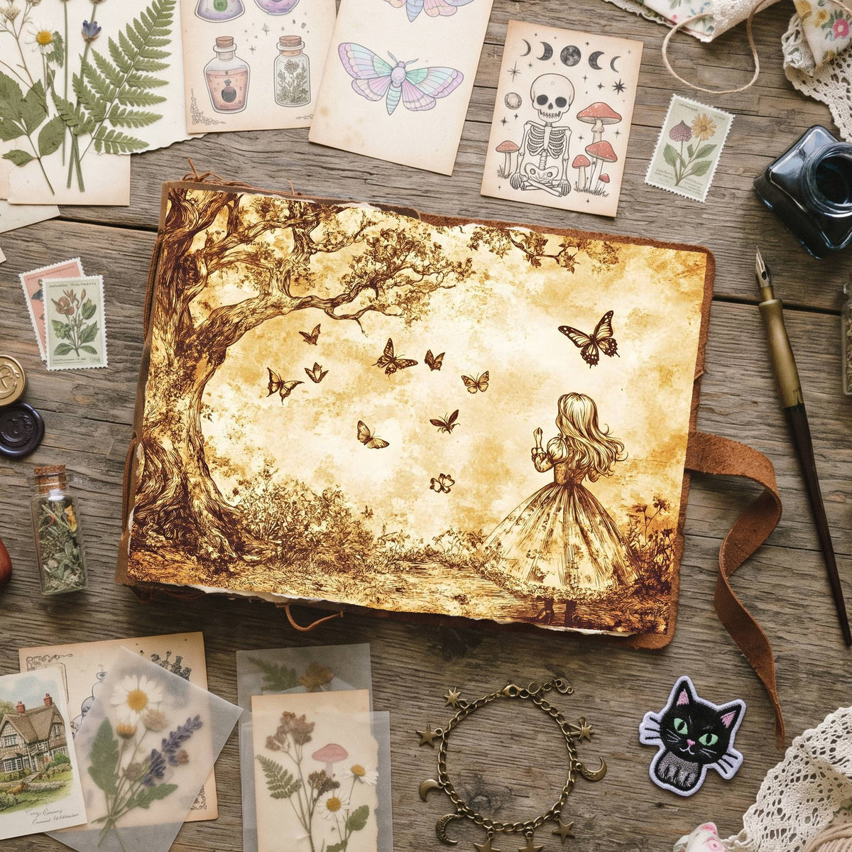 Alice In Wonderland Digital Papers