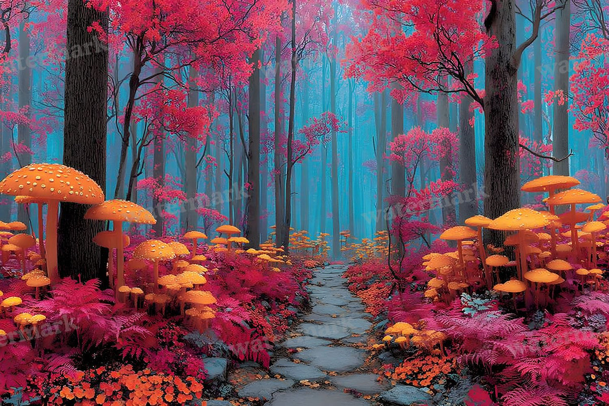 Alice Wonderland Magical Backdrop Images