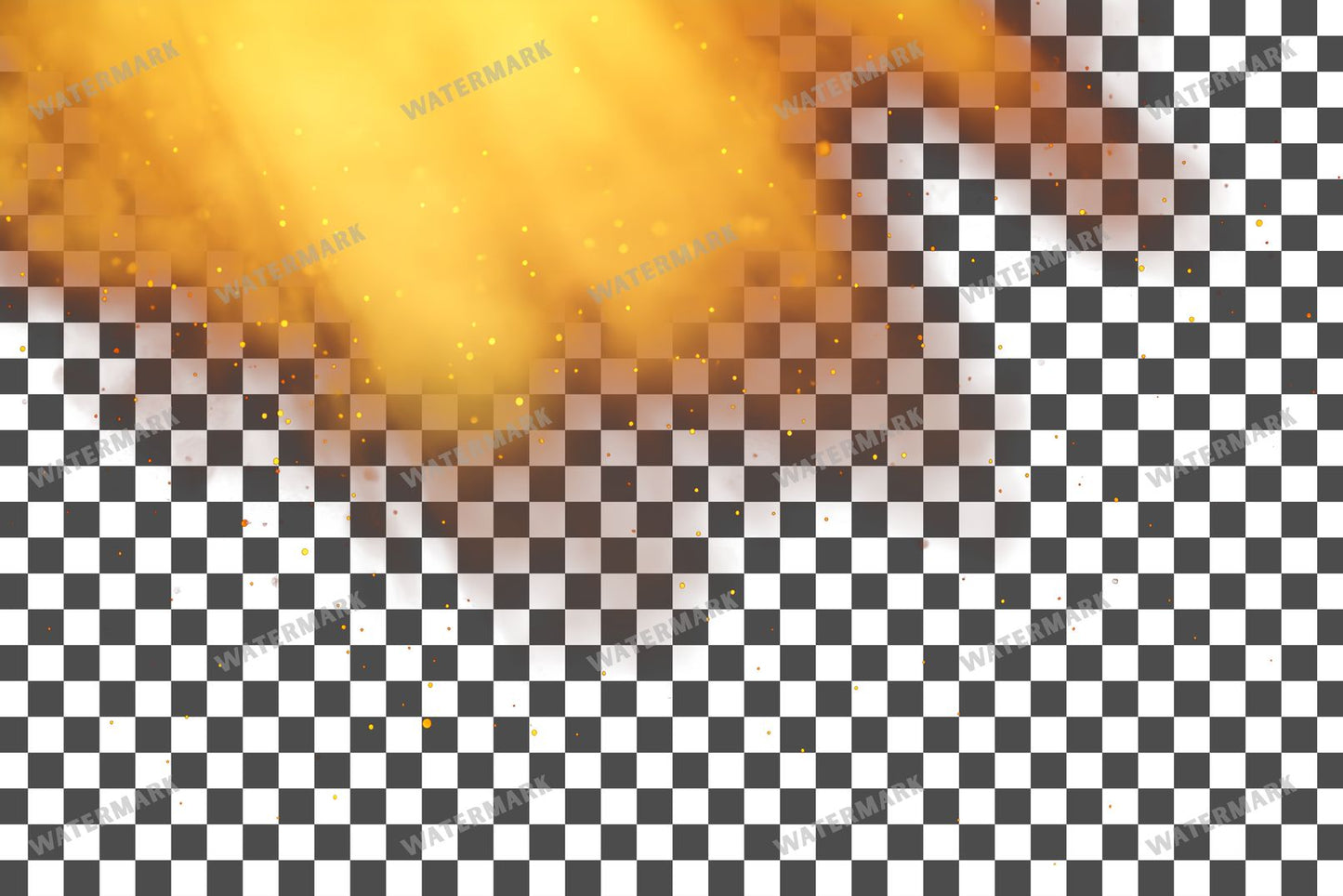 Amber Light Transparent Overlay Pngs