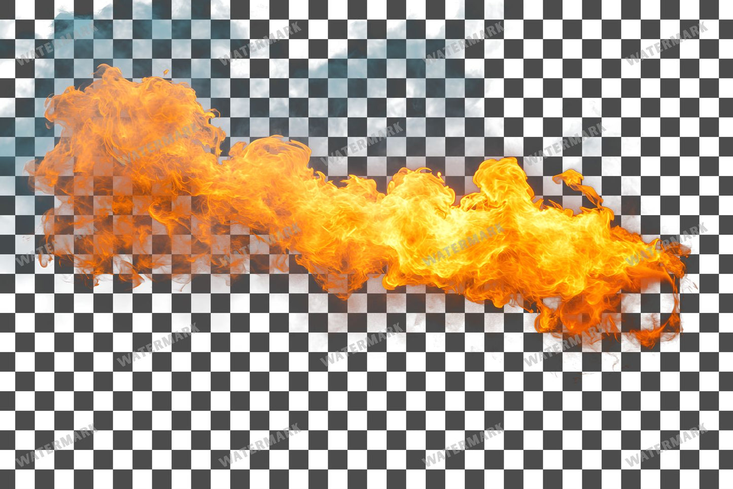 Amber Oil Flame Transparent Overlay Pngs