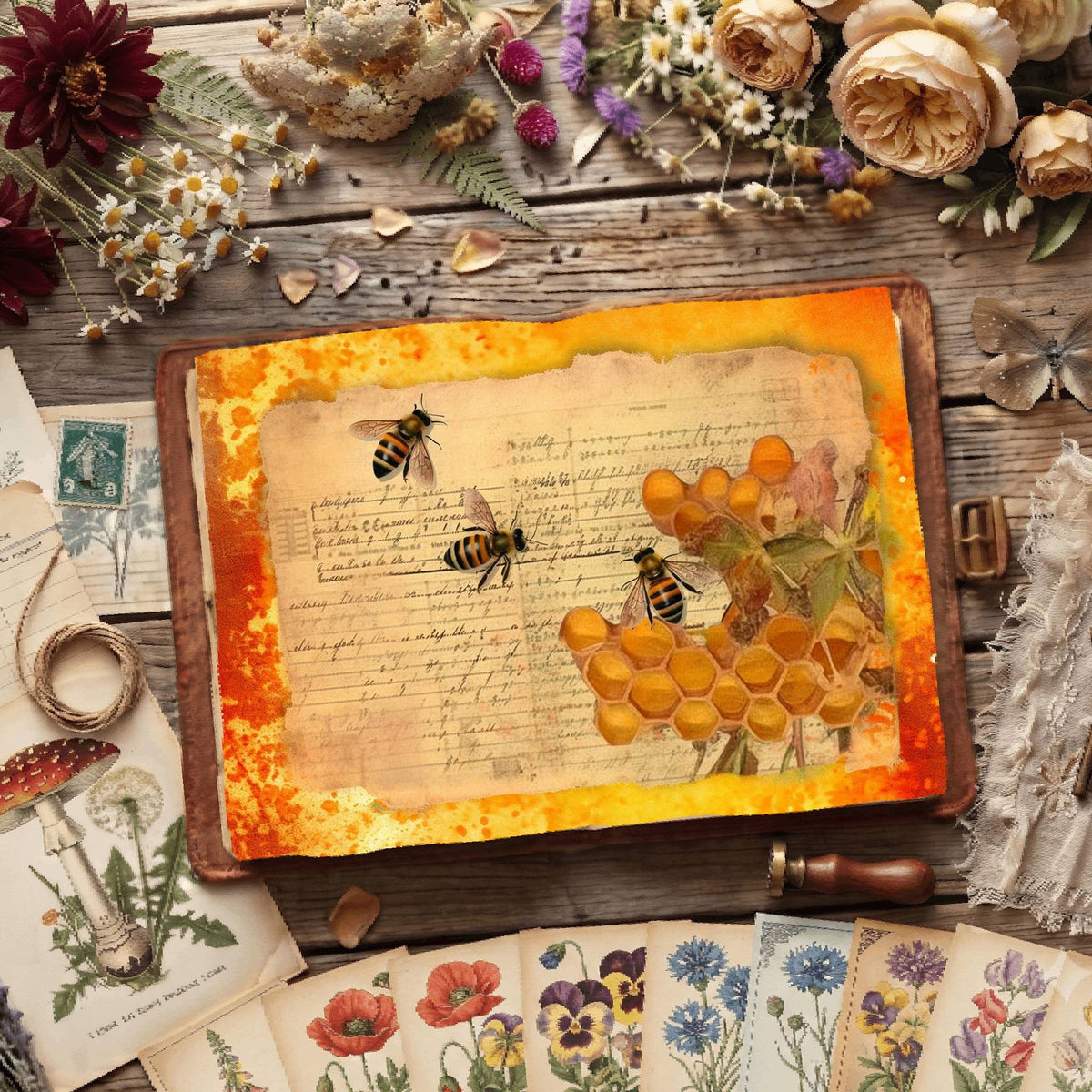 Bees Digital Papers