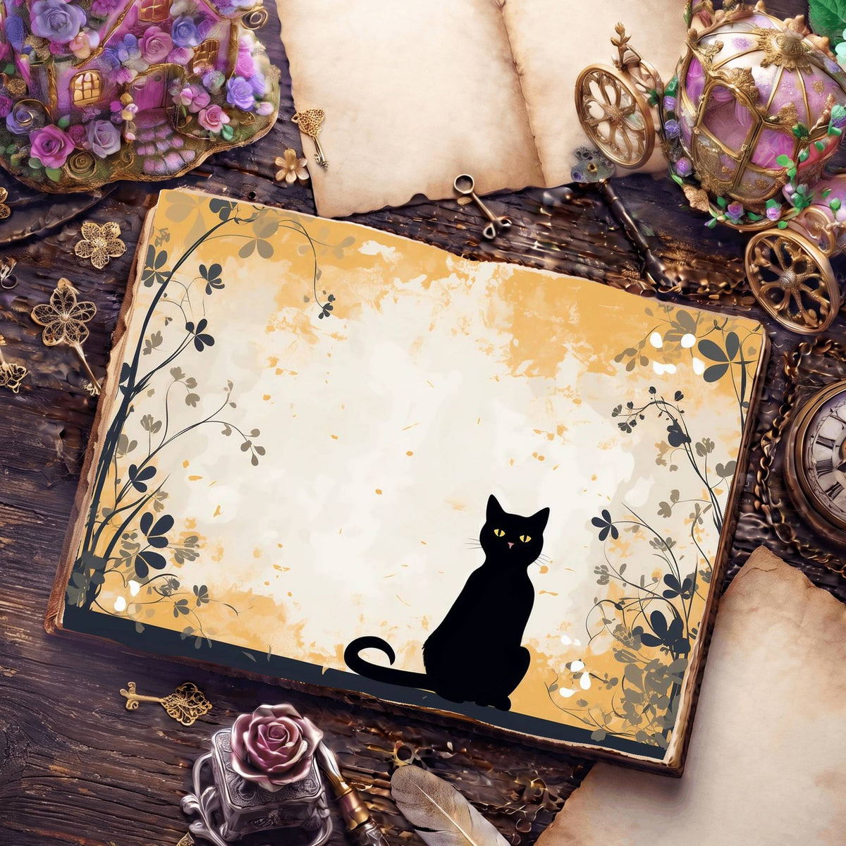 Black Cat Digital Papers