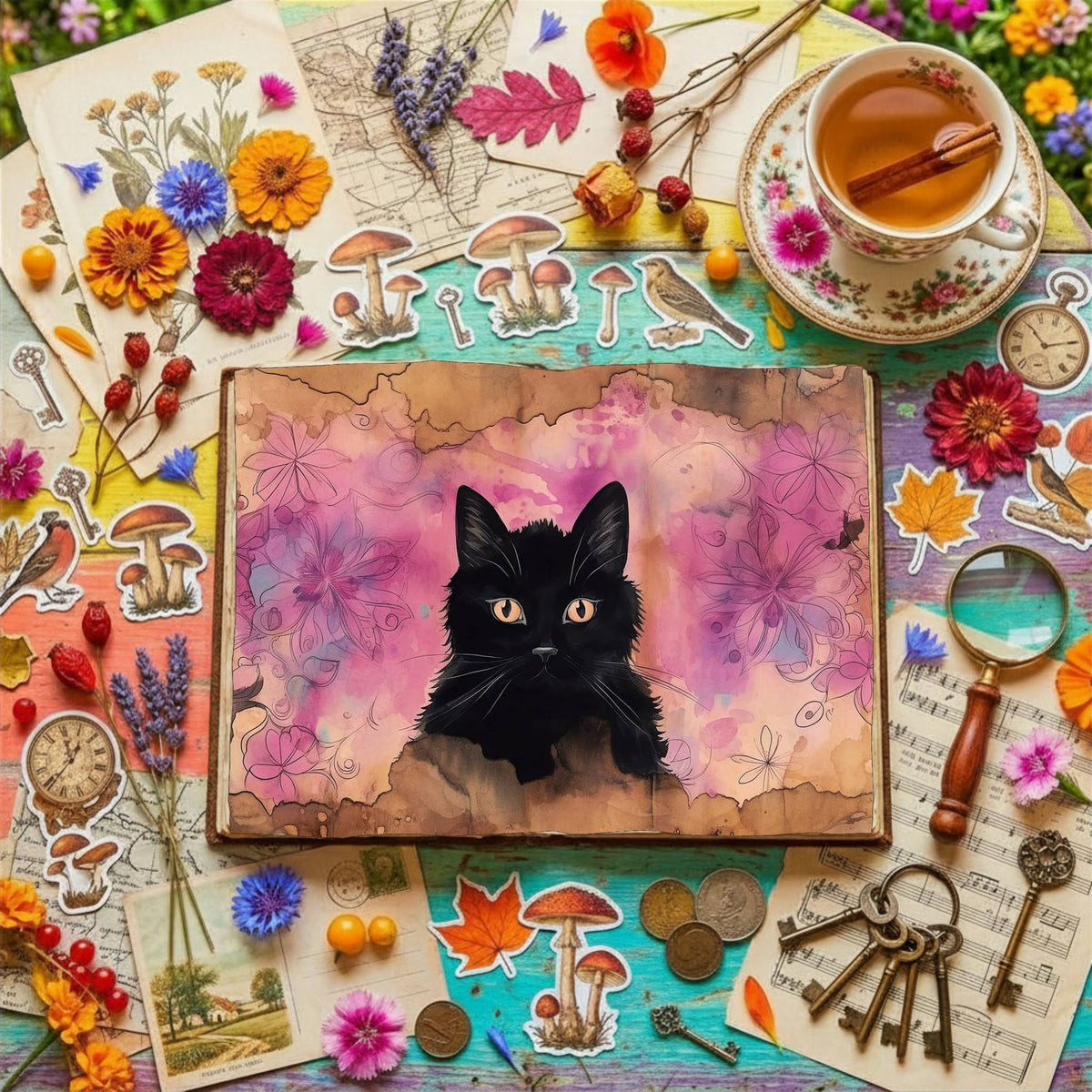 Black Cat Digital Papers