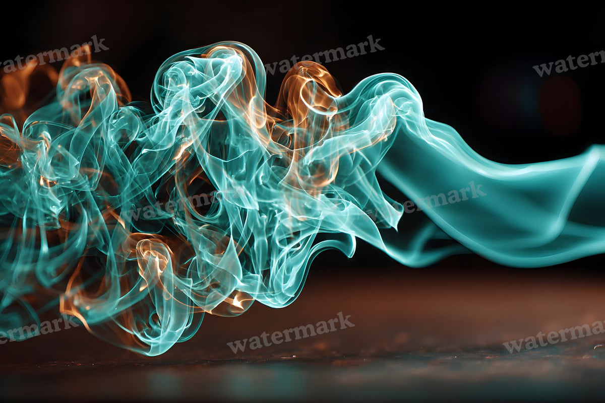 Blue Smoke Backdrop Images