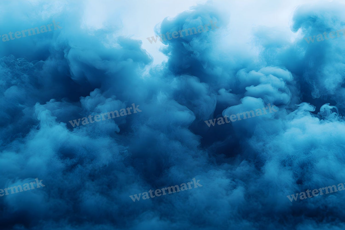 Blue Smoke Backdrop Images