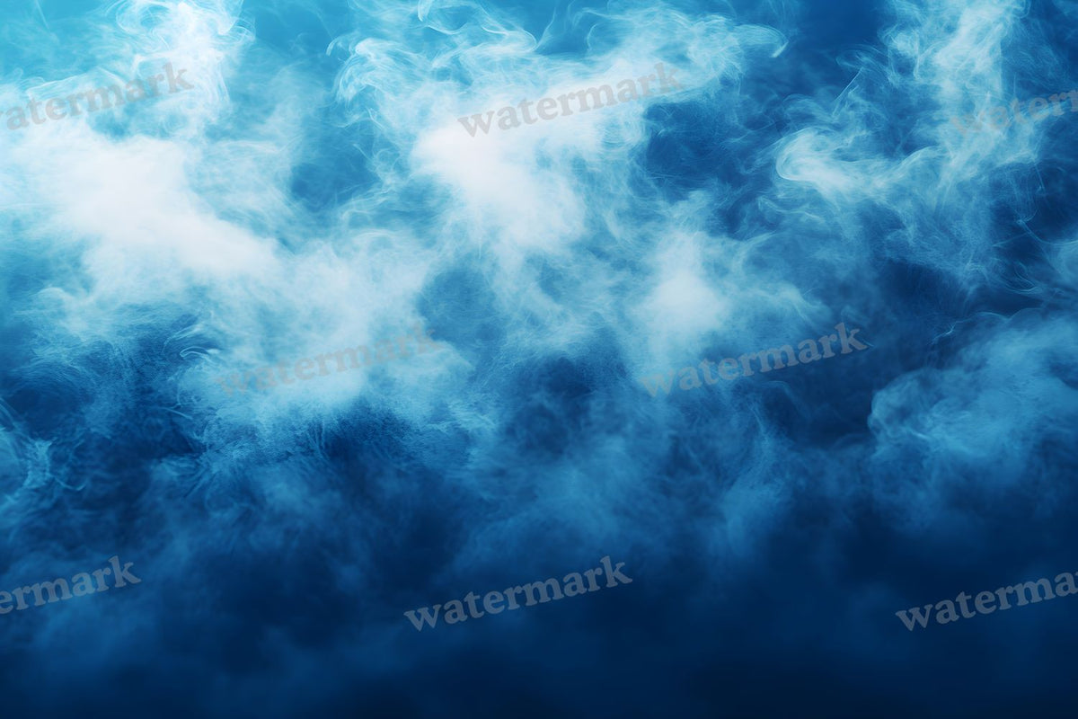 Blue Smoke Backdrop Images
