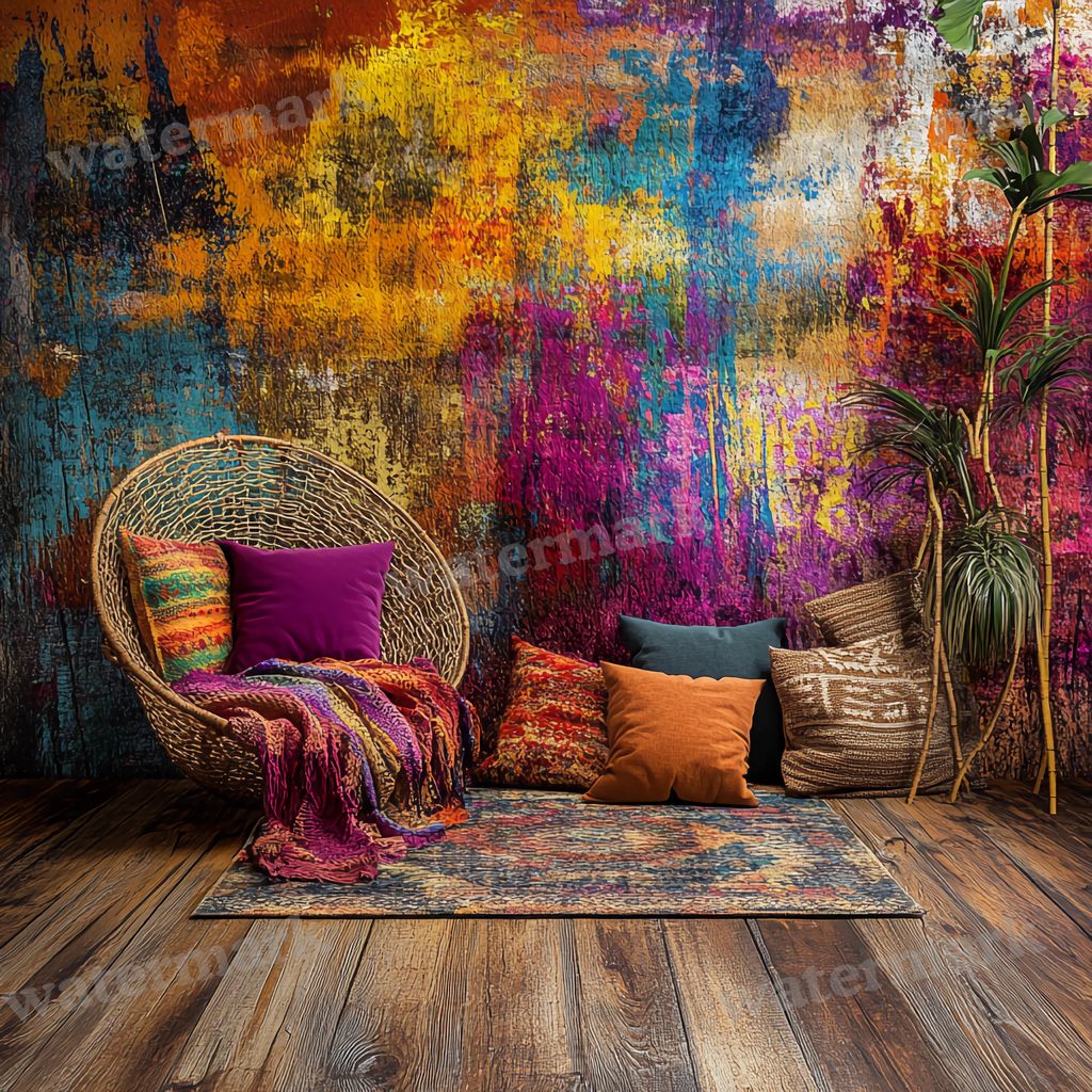 Bohemian Chic Backdrop Images
