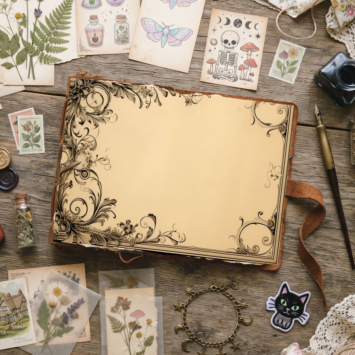 Bordered Digital Papers