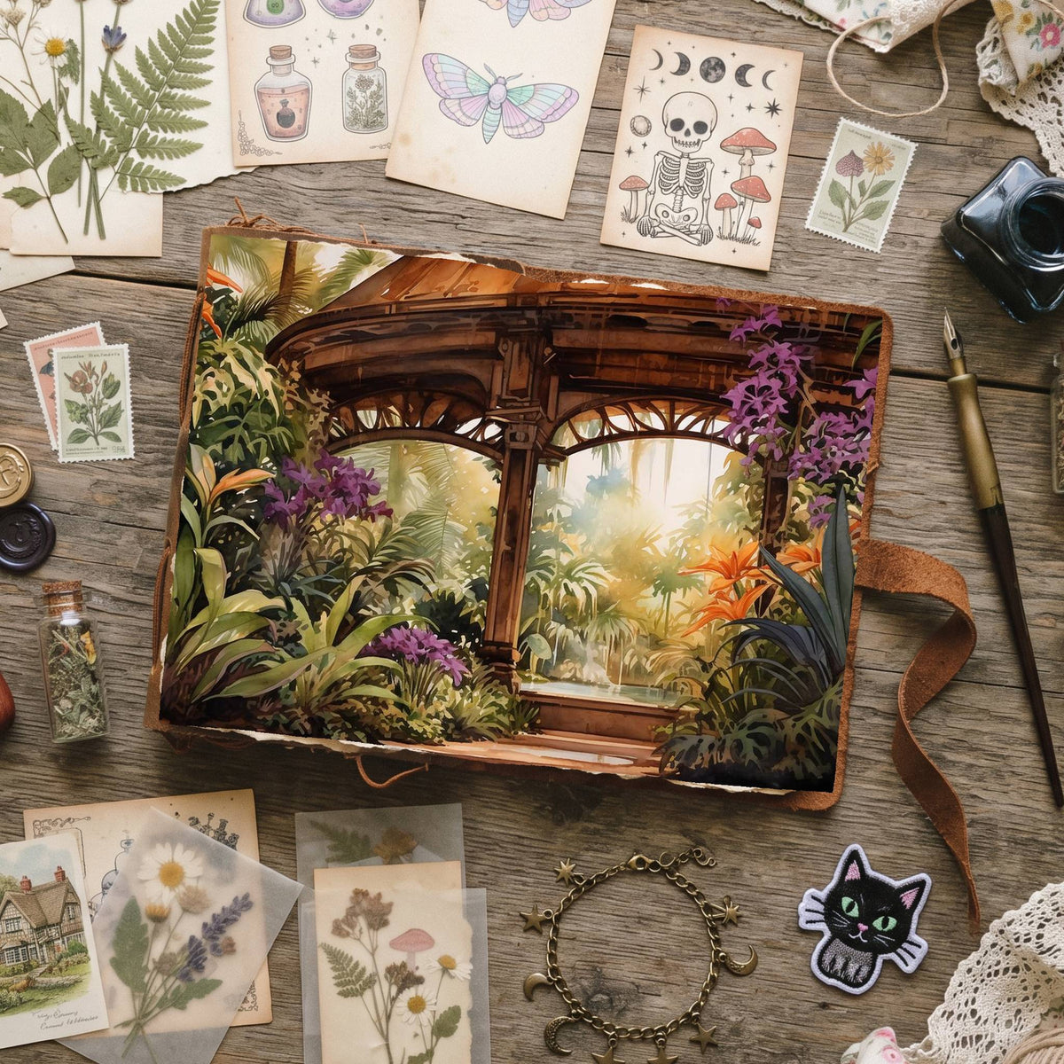 Botanical Garden Digital Papers