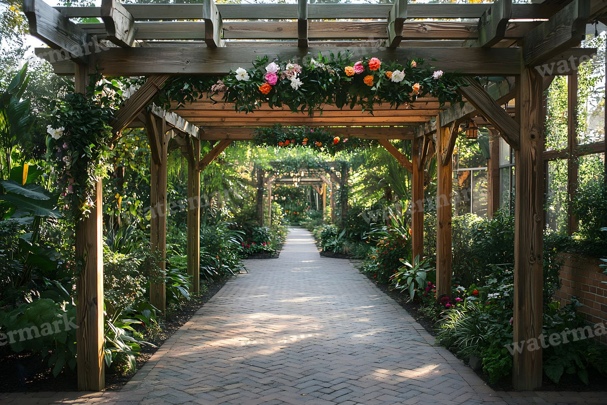 Botanical Wedding Backdrop Images