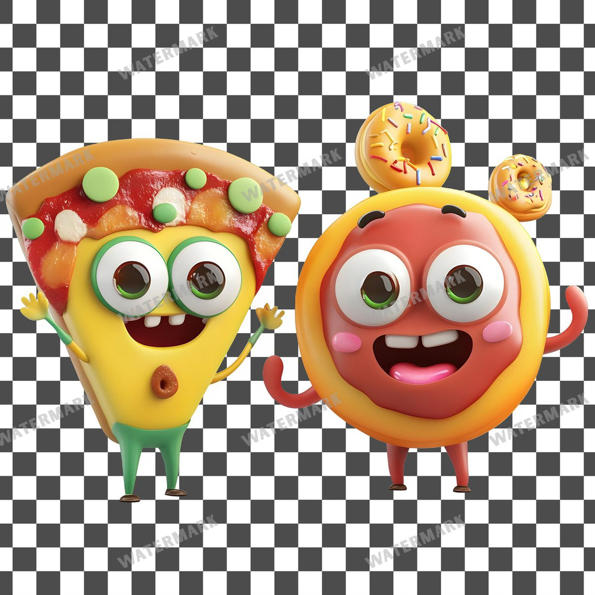 Cartoon Style Clipart Pngs