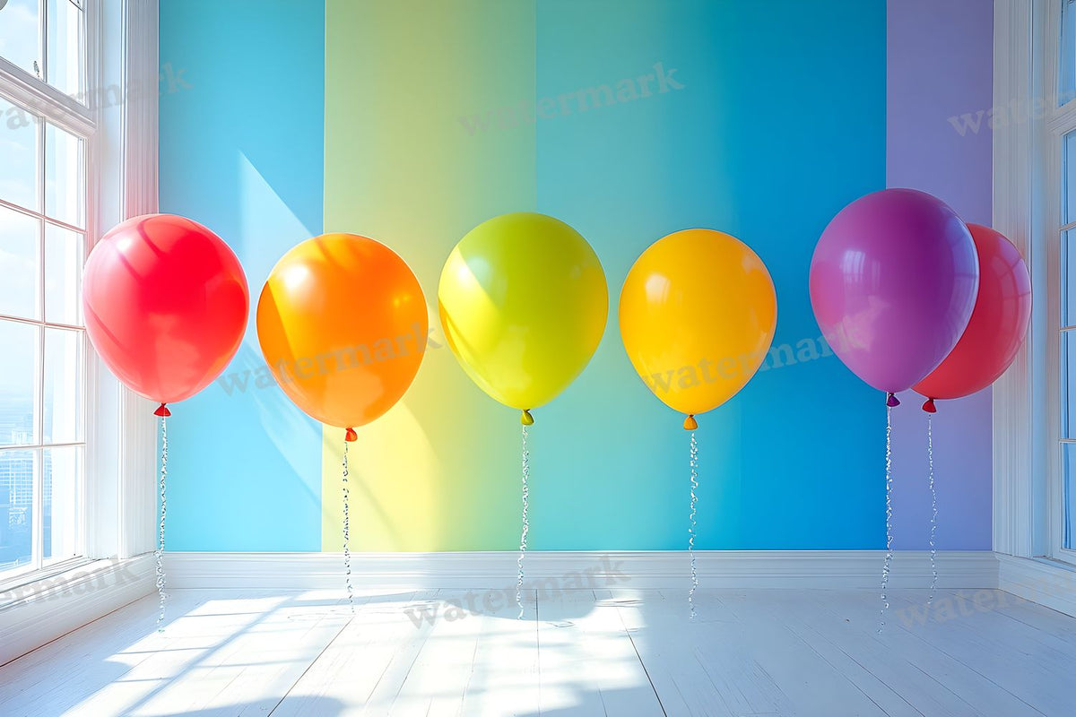 Celebration Balloons Backdrop Images