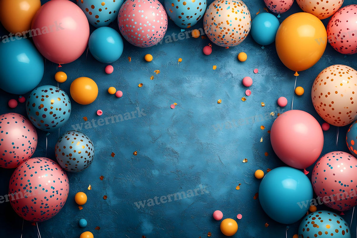 Celebration Balloons Backdrop Images