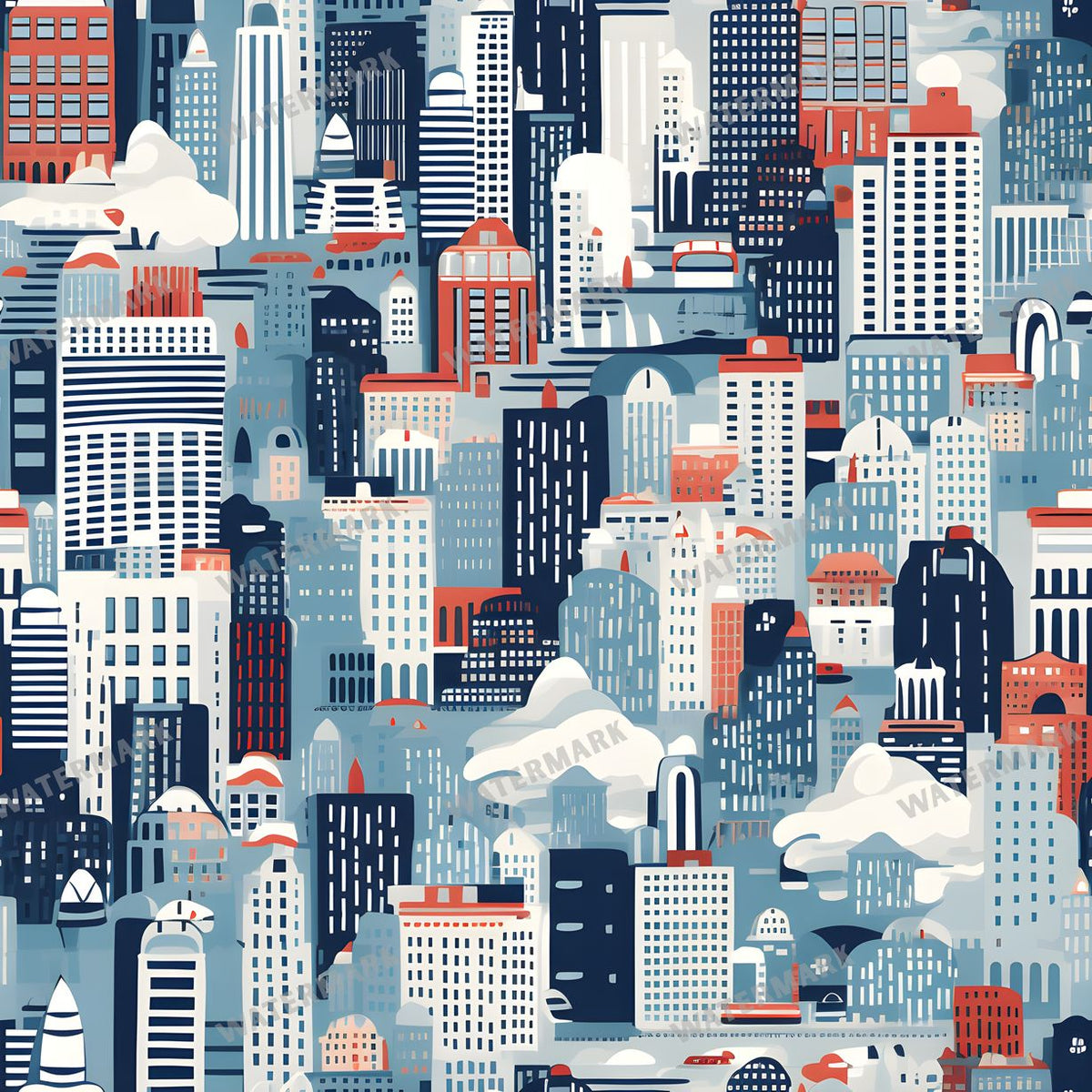 Celestial Seamless Pattern